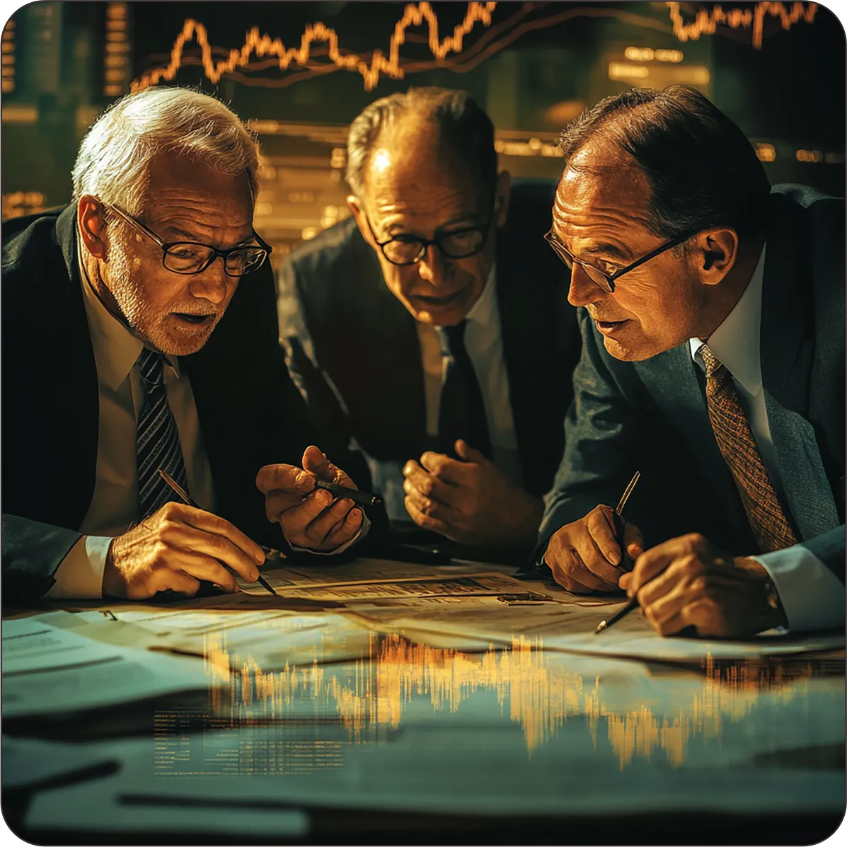 Business commerce meeting